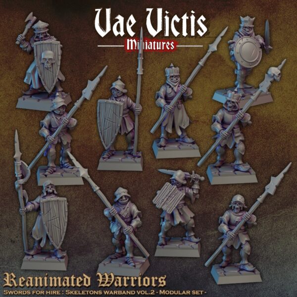 Reanimated Warriors x10 Set 2