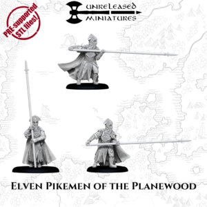 Elven Pikemen of the Planewood x3