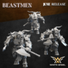 Heavy Beast Warriors - x5 Beastmen