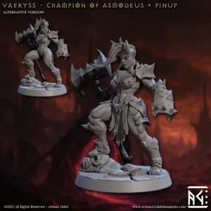 Vaeryss - Champion of Asmodeus - Pinup