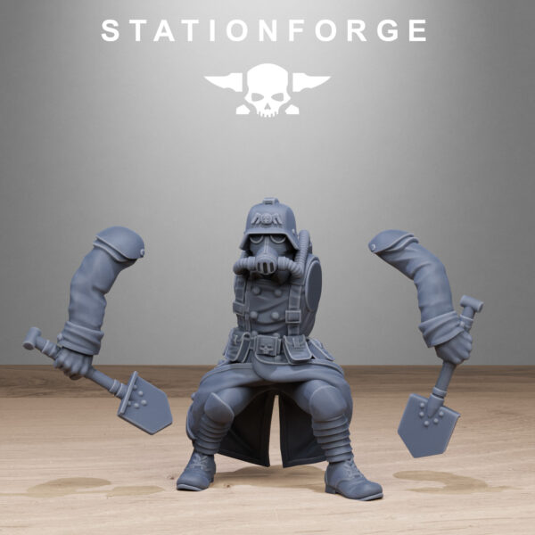 GrimGuard Shovel Fighters - x10