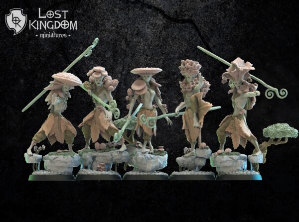 Shaolin Kodamas - Lost Kingdom- Druk 3D