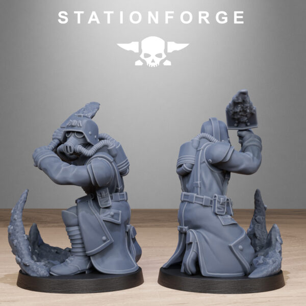 GrimGuard Shovel Fighters - x10