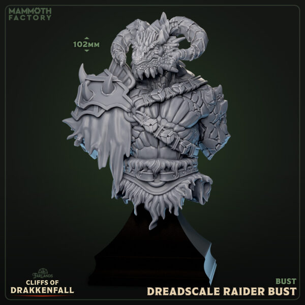 Dreadscale Raider Bust