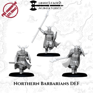 Northern Barbarians DEF x3