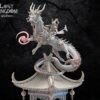 Dark Elves - Shiro, Chieftain on Tatsu - Druk 3D