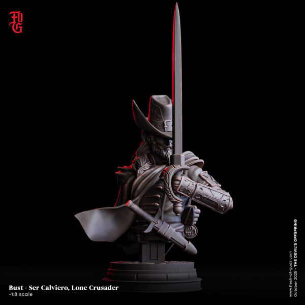 Bust - Ser Calviero, Lone Crusader