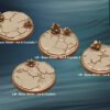 Podstawki - Ice Crystals - Labyrinth Models