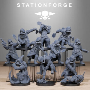 GrimGuard Shovel Fighters - x10