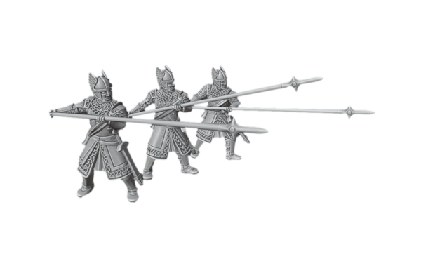 Swan Knights Pikemen - Bannermen Pikemen - Medbury Miniatures