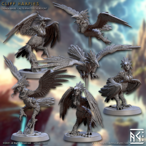 Cliff Harpies x6 SET2