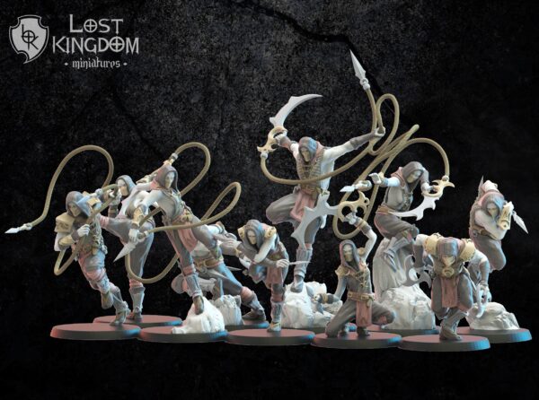Dakumun Shinobi Regiment - Druk 3D - Lost Kingdom Miniatures