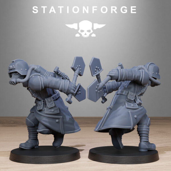 GrimGuard Shovel Fighters - x10