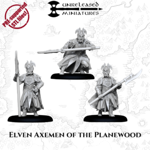 Elven Axemen of the Planewood x3