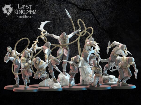 Dakumun Shinobi Regiment - Druk 3D - Lost Kingdom Miniatures