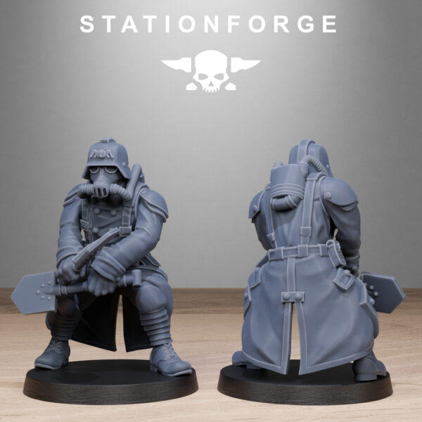 GrimGuard Shovel Fighters - x10